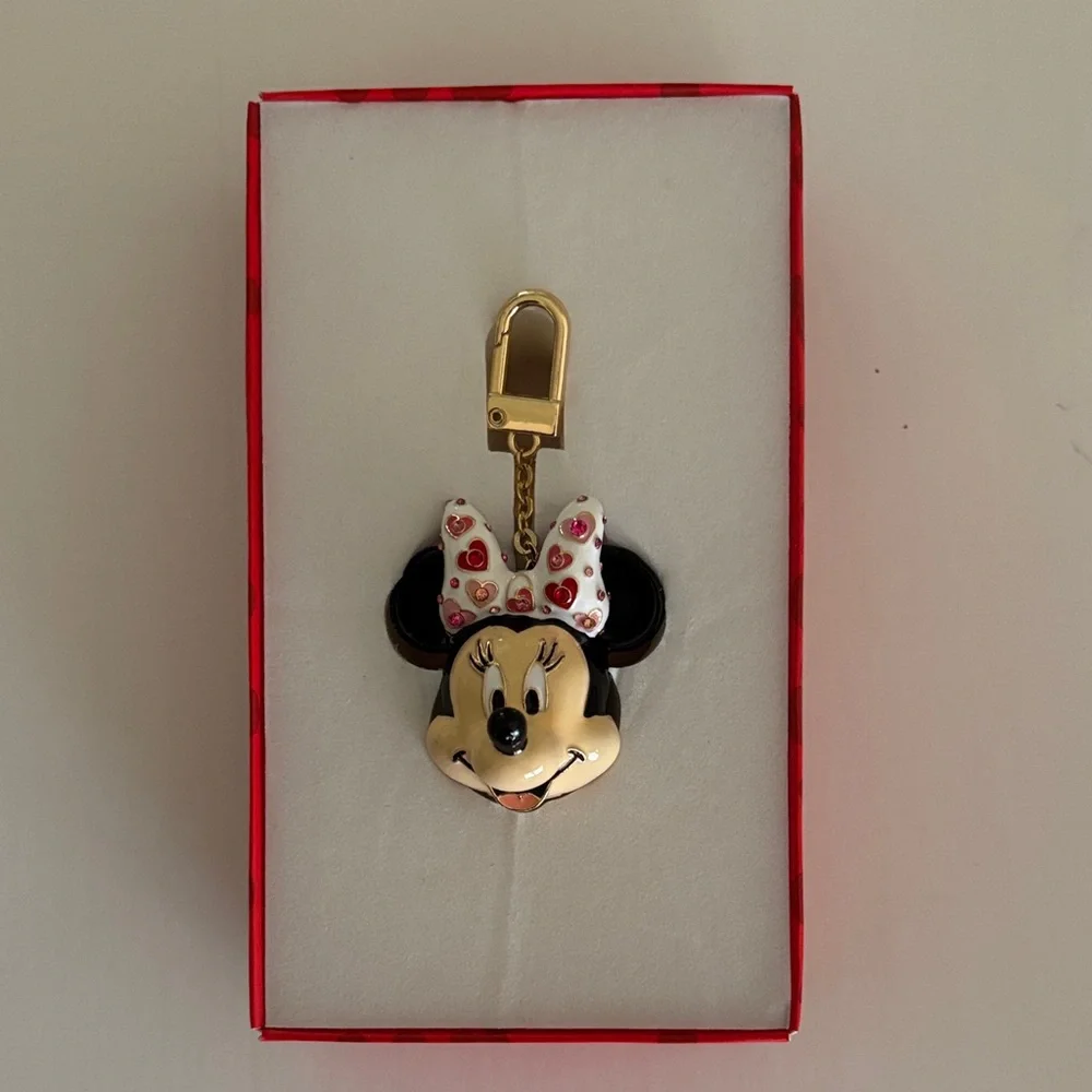☀️Disney Minnie Mouse Keychain with Bow - Picture 3 of 4